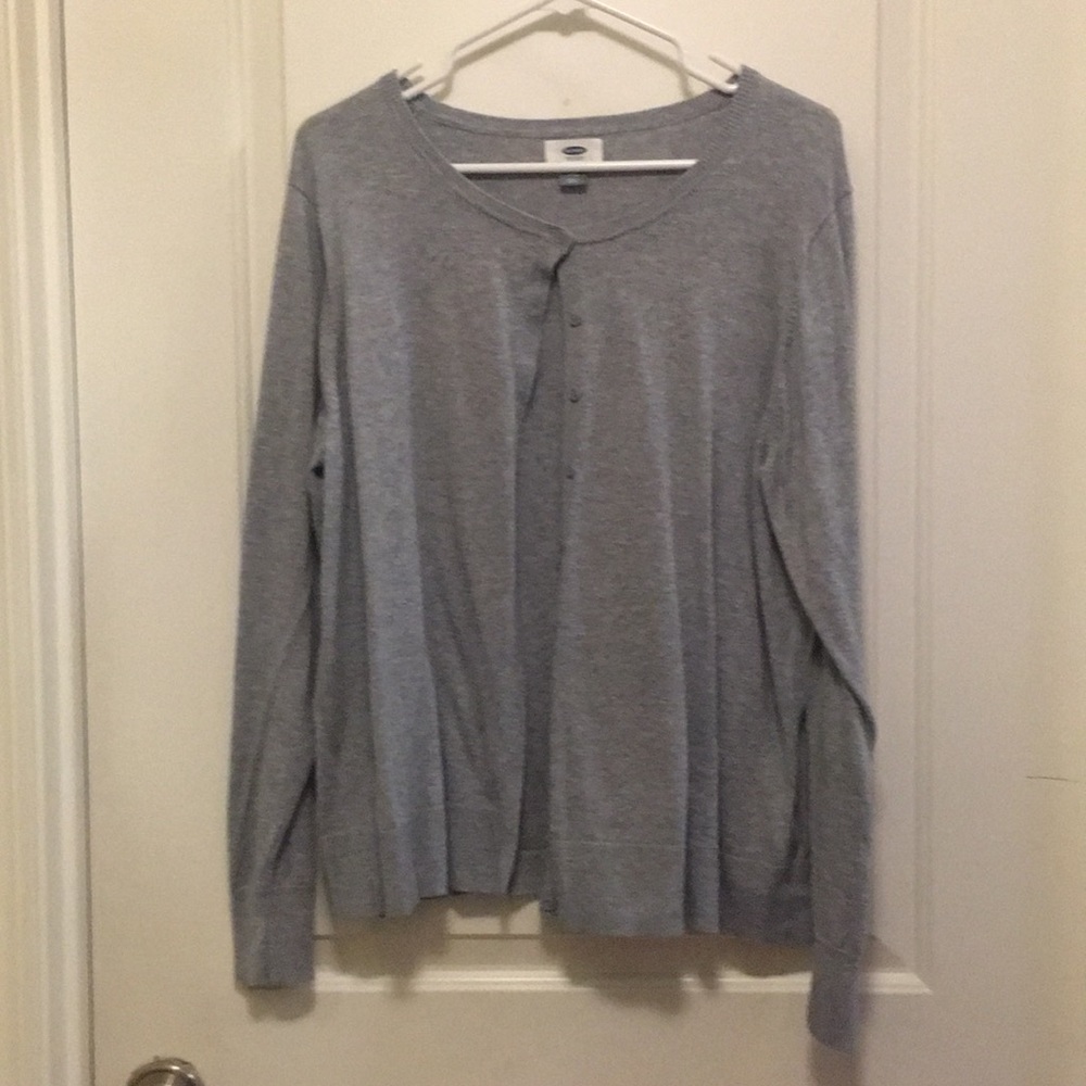 Old Navy Gray Cardigan